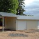 A 30'x36' garage with covered RV parking in Quilcene