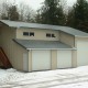 A 30'x38' two-story building with RV storage in Mason County