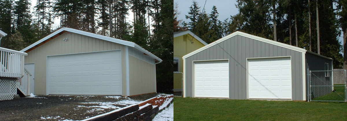 Garages in Port Hadlock and Port Townsend